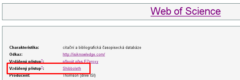 Shibboleth link at resource record page